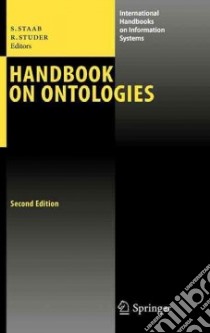 Handbook on Ontologies libro in lingua di Staab Steffen (EDT), Studer Rudi (EDT)