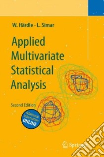 Applied Multivariate Statistical Analysis libro in lingua di Hardle Wolfgang, Simar Leopold
