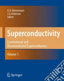 Superconductivity libro in lingua di Bennemann K. H. (EDT), Ketterson J. B. (EDT)