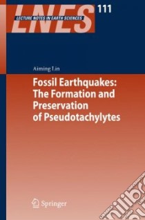Fossil Earthquakes libro in lingua di Lin Aiming