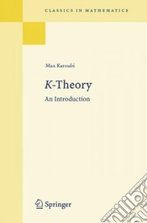 K-Theory libro in lingua di Karoubi Max