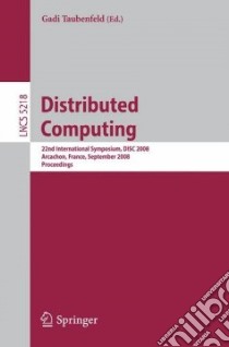 Distributed Computing libro in lingua di Taubenfeld Gadi (EDT)