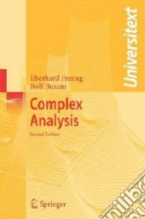 Complex Analysis libro in lingua di Freitag Eberhard, Busam Rolf