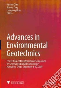 Advances in Environmental Geotechnics libro in lingua di Chen Yunmin (EDT), Tang Xiaowu, Zhan Liangtong