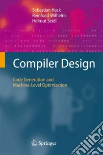 Compiler Design libro in lingua di Hack Sebastian, Wilhelm Reinhard, Seidl Helmut