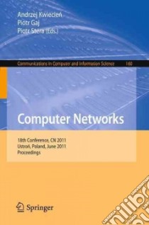 Computer Networks libro in lingua di Kwiecien Andrzej (EDT), Gaj Piotr (EDT), Stera Piotr (EDT)