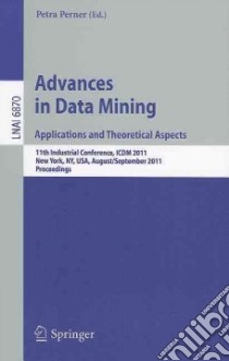 Advances on Data Mining libro in lingua di Perner Petra (EDT)