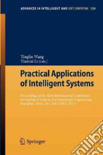 Practical Applications of Intelligent Systems libro in lingua di Wang Yinglin (EDT), Li Tianrui (EDT)