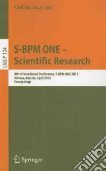 S-BPM One - Scientific Research libro in lingua di Stary Christian (EDT)