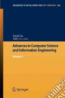 Advances in Computer Science and Information Engineering libro in lingua di Jin David (EDT), Lin Sally (EDT)