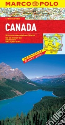 Marco Polo Map Canada libro in lingua di Various Map Artist (ILT)