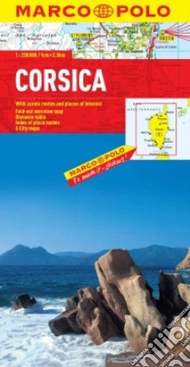 Marco Polo Map Corsica libro in lingua di Various Map Artist (ILT)