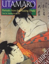 Utamaro libro in lingua di Kobayashi Tadashi