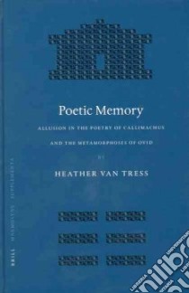 Poetic Memory libro in lingua di Tress Heather Van