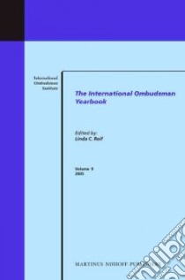 The International Ombudsman Yearbook, 2005 libro in lingua di International Ombudsman Institute (EDT), Reif Linda C. (EDT)