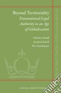 Beyond Territoriality libro in lingua di Handl Gunther (EDT), Zekoll Joachim (EDT), Zumbansen Peer (EDT)
