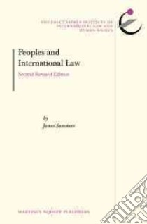 Peoples and International Law libro in lingua di Summers James