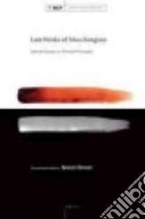 Late Works of Mou Zongsan libro in lingua di Clower Jason (TRN)