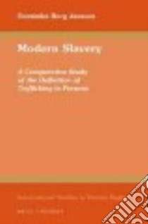 Modern Slavery libro in lingua di Jansson Dominika Borg