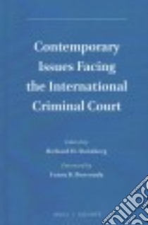 Contemporary Issues Facing the International Criminal Court libro in lingua di Steinberg Richard H. (EDT)