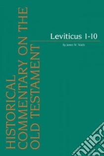 Leviticus 1-10 libro in lingua di Watts James W.