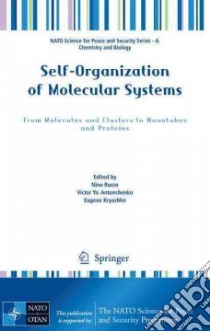 Self-Organization of Molecular Systems libro in lingua di Russo Nino (EDT), Antonchenko Victor Ya (EDT), Kryachko Eugene S. (EDT)