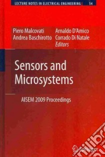 Sensors and Microsystems libro in lingua di Malcovati Piero (EDT), Baschirotto Andrea (EDT), D'Amico Arnaldo (EDT), Natale Corrado di (EDT)