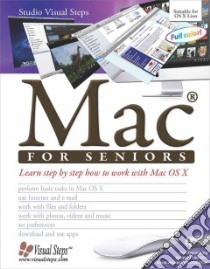 Mac For Seniors libro in lingua di Studio Visual Steps