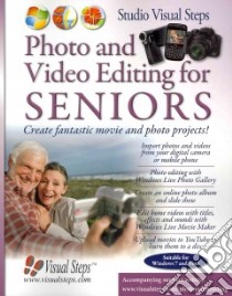Photo and Video Editing for Seniors libro in lingua di Studio Visual Steps (COR)