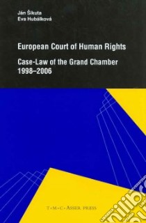 European Court of Human Rights libro in lingua di Sikuta Jan (EDT), Hubalkova Eva (EDT)