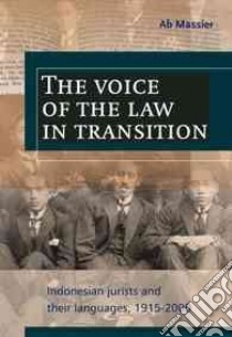 The Voice of the Law in Transition libro in lingua di Ab Massier, Wouters Michaela (TRN)