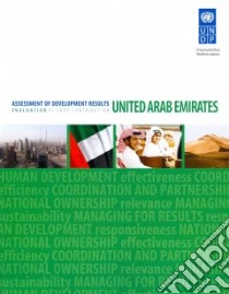 Assessment of Development Results libro in lingua di United Nations Development Programme (COR), Stern Jeffrey (EDT)