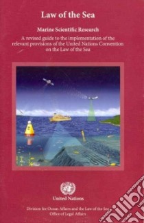 Marine Scientific Research libro in lingua di United Nations (COR)