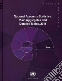 National Accounts Statistics 2011 libro in lingua di United Nations (COR)
