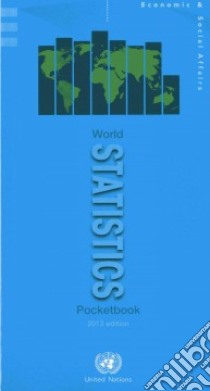 World Statistics Pocketbook 2013 libro in lingua di United Nations (COR)