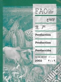 FAO Production Yearbook, 2002 libro in lingua di Not Available (NA)