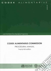 Codex Alimentarius Commission libro in lingua di Food and Agriculture Organization of the United Nations (COR)