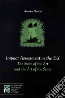 Impact Assessment in the Eu libro in lingua di Renda Andrea
