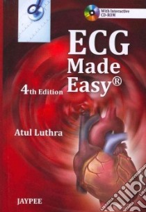 ECG Made Easy libro in lingua di Luthra Atul