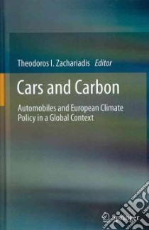 Cars and Carbon libro in lingua di Zachariadis Theodoros I. (EDT)