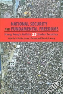 National Security And Fundamental Freedoms libro in lingua di Hualing Fu (EDT), Petersen Carole J. (EDT), Young Simon N. M. (EDT), Fu Hualing (EDT)