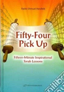 Fifty-Four Pick Up libro in lingua di Herzfeld Shmuel
