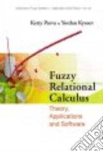 Fuzzy Relational Calculus libro in lingua di Peeva Ketty, Kyosev Yordan