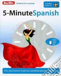 Berlitz 5-Minute Spanish libro in lingua di Berlitz International Inc. (COR)