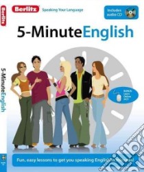 5-minute English libro in lingua di Berlitz International Inc. (COR)