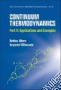Continuum Thermodynamics libro in lingua di Albers Bettina, Wilmanski Krzysztof