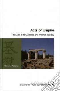Acts of Empire libro in lingua di Petterson Christine