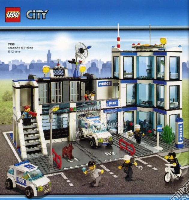 Stazione Polizia Lego Lego 7498 Istruzioni Toys Center Lego