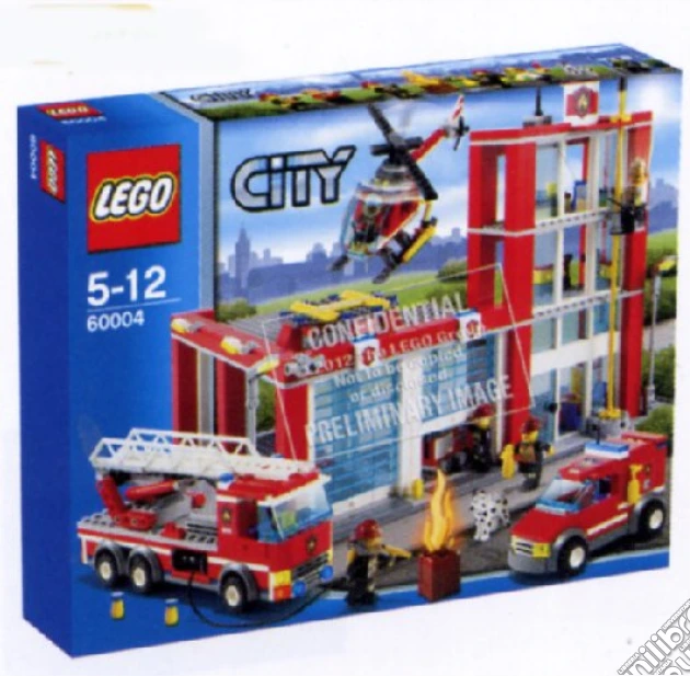 Lego City Caserma Dei Pompieri Gioco Lego LEGO City