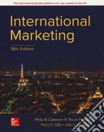 International marketing libro di Cateora Philip R.; Money Bruce R.; Gilly Mary C.